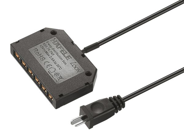 Розгалужувач на 6 світильників для LED 12V 4 м, 833.74.748 Розгалужувач на 6 світильників для LED 12V 4 м