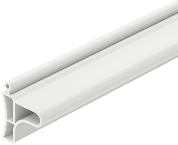 Ручка профіль пластик колір білий 2,3 м