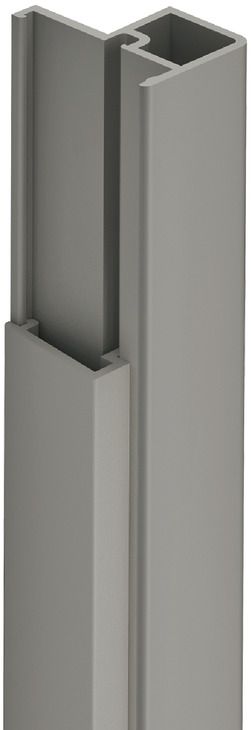 Нижня направляюча пластик колір сірий