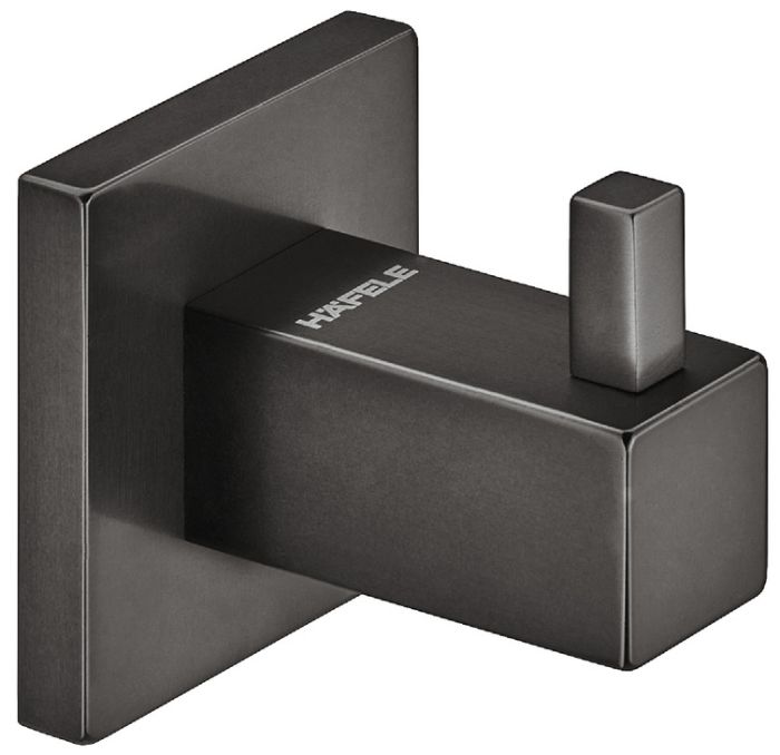 Гачок для рушника, квадратний,колір графітово-чорний, 980.60.643, 980.60.643