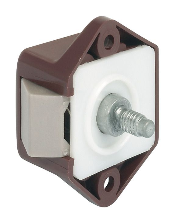 Накладний замок "Push-Snap Mini" D 15мм, пластмаса біла, 211.62.701 Накладний замок "Push-Snap Mini" D 15мм, пластмаса біла