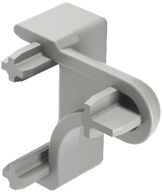 <p>Направляючий шип пластик колір сірий правий</p>