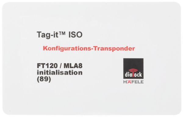 Конфігураційна картка TPS Tag-it no.89, 917.42.122 Конфігураційна картка TPS Tag-it no.89