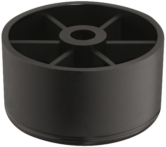 Базовий елемент, A, круглий, Для кріплення гвинтами до поверхонь, монтажна висота: 24 мм, 650.22.443, 650.22.443