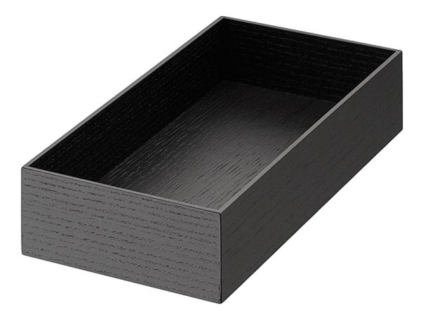Лоток дерев'яний, ясен чорний 255x125x55мм , 550.35.310 <p>Лоток дерев'яний, ясен чорний 255x125x55мм</p>