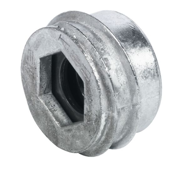 Муфта для вкручування M8/22x13мм, SW12, цинк (030.11.008), 030.11.008 Муфта для вкручування M8/22x13мм, SW12, цинк (030.11.008)