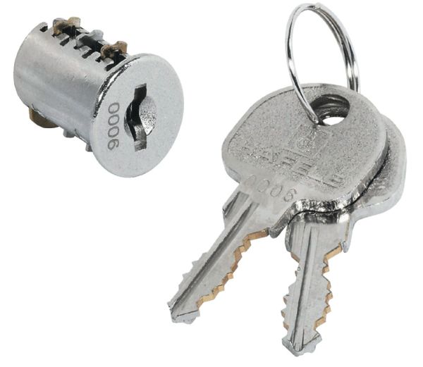 Циліндр SYMO 2600 різних комбінацій цамак нікельований, 210.40.600 Циліндр SYMO 2600 різних комбінацій цамак нікельований