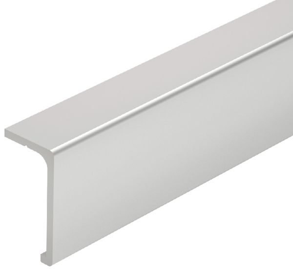 Передня панель пластик колір срібний 2,3 м