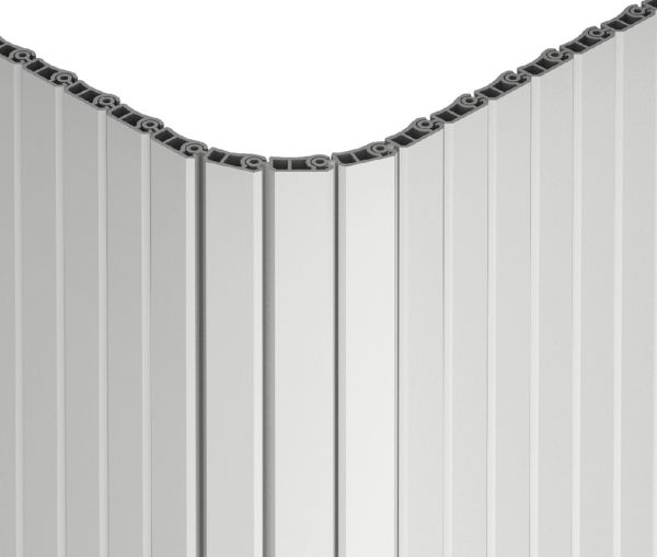 Ролета пластик колір срібний 800x1200мм