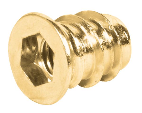 DIY Муфта M8/12,5х17мм.ст.жовт.х.4шт., 480.11.709 DIY Муфта M8/12,5х17мм.ст.жовт.х.4шт.