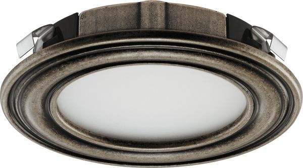 Світильник LED 1136 12V/3,4 W колір: цинк античний, тепле біле світло 3000K, 833.01.642 Світильник LED 1136 12V/3,4 W колір: цинк античний, тепле біле світло 3000K