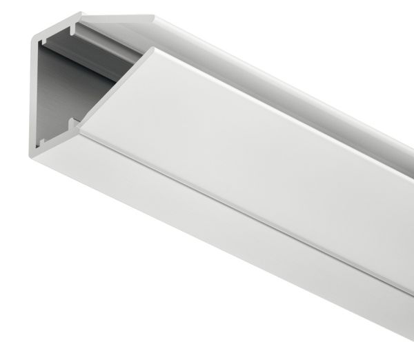 Профіль для LED стрічки, пластик, колір: молочний 2000 мм, 833.74.733 Профіль для LED стрічки, пластик, колір: молочний 2000 мм