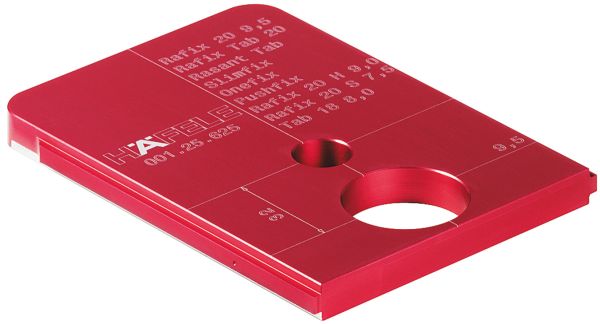 Набір для сверління Rafix 20 Red Jig (001.25.625), 001.25.625 Набір для сверління Rafix 20 Red Jig (001.25.625)