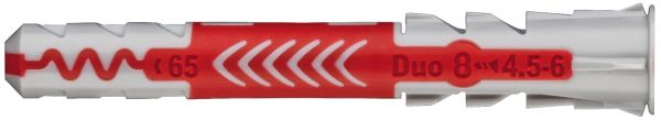 Дюбель Duopower L 8x65мм пластик (051.48.005) , 051.48.005 <p>Дюбель Duopower L 8x65мм пластик (051.48.005)</p>