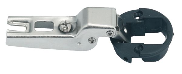Петля Metallamat A, Півнакладна, без доводчика, Clip-On SM, 318.43.301 Петля Metallamat A, Півнакладна, без доводчика, Clip-On SM