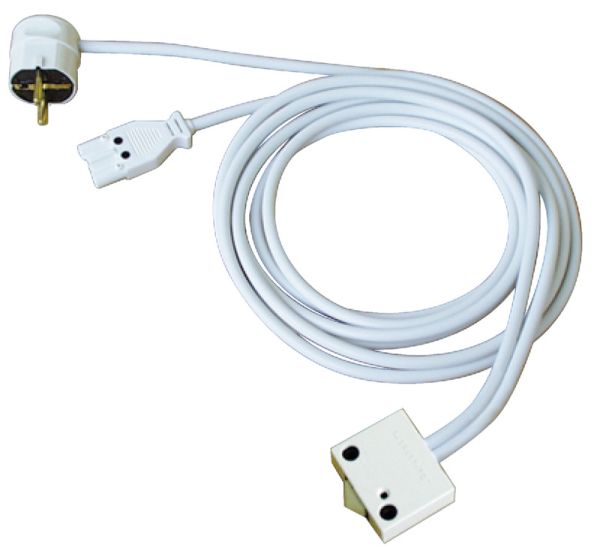 Шнур мережевий 220 V, 2 м, з розмикачем