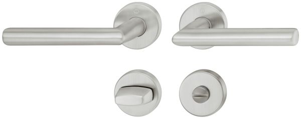 Комплект ручок Stockholm WC нержавіюча сталь матова 8мм, 902.93.594 Комплект ручок Stockholm WC нержавіюча сталь матова 8мм