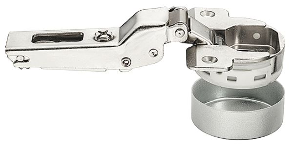 Петля Metalla 510, Півнакладна, з дотягом, Clip-On SM/A, 329.48.502 Петля Metalla 510, Півнакладна, з дотягом, Clip-On SM/A