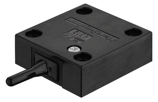 Кнопка вмикання/вимикання чорна