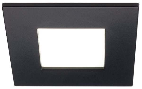 Світильник LED 1155 пластик, колір: чорний, холодне біле світло 4300 K 12V/3 W, 833.31.080 Світильник LED 1155 пластик, колір: чорний, холодне біле світло 4300 K 12V/3 W