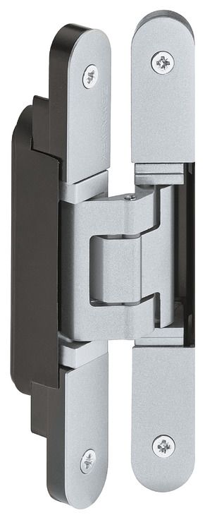 Петля прихована, TECTUS TE 240 3D N алюміній колір: срібний F1, 924.18.921 Петля прихована, TECTUS TE 240 3D N алюміній колір: срібний F1