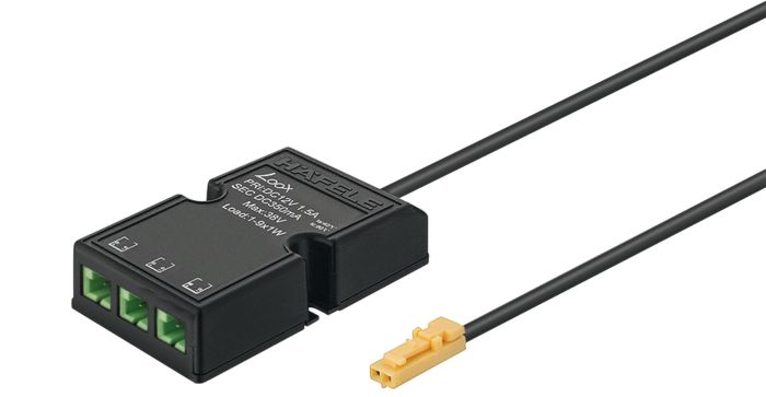 Перетворювач Hafele Loox для підключення споживачів 12 V до драйвера  24 V| 15 Вт, 15 Вт, (833.77.934)  8504409000, 833.77.934