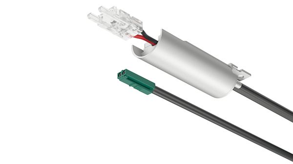 Сенсорний вимикач LOOX5 для LED профіля пластиковий срібний 24V, 833.89.253 Сенсорний вимикач LOOX5 для LED профіля пластиковий срібний 24V