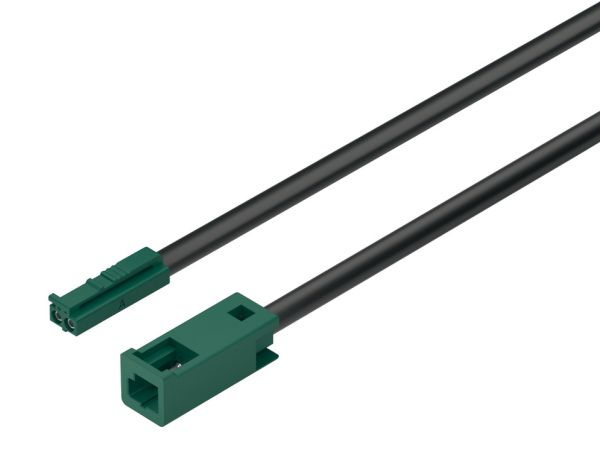 Подовжувач, для Hafele Loox5 24 V, 2-контактний (монохромна або багато-біла 2-провідна технологія) , 833.95.719 <p>Подовжувач, для Hafele Loox5 24 V, 2-контактний (монохромна або багато-біла 2-провідна технологія)</p>