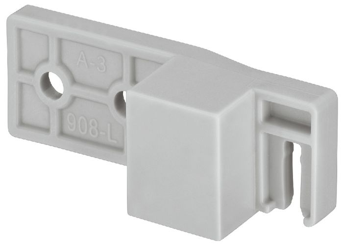 Прямокутний рейлінг Hafele Matrix S Slim, сірий, довжина: 350 мм, 552.51.912, 552.51.912