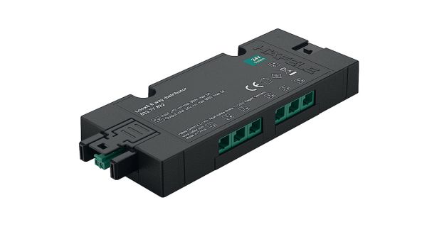 Розгалужувач LOOX 24V/5.0A/чорний  6 кан., 833.77.832 Розгалужувач LOOX 24V/5.0A/чорний  6 кан.