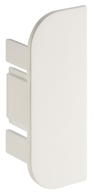 <p>Заглушка для ручки-профіль пластик колір: срібний</p>