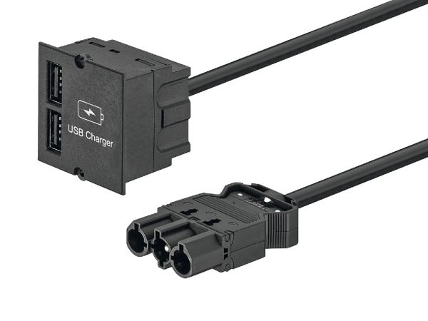 Зарядка USB GST18 0.2м, 820.08.371 Зарядка USB GST18 0.2м