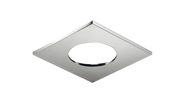 Монтажн.корп. квад./хром./65x65, 833.72.509 Монтажн.корп. квад./хром./65x65