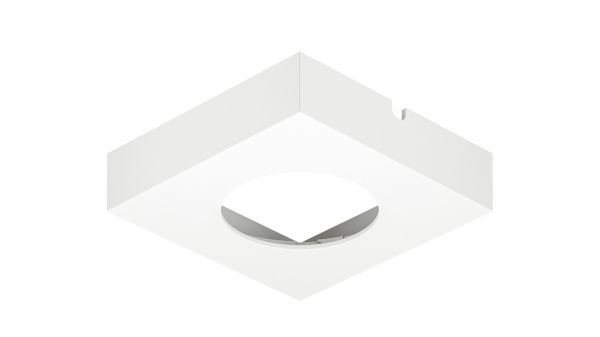 Монтажн.корп. квад./білий /65x65, 833.72.520 Монтажн.корп. квад./білий /65x65