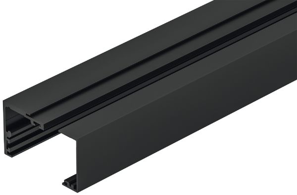 Комплект ходових шин алюм.чорний, 4 метри