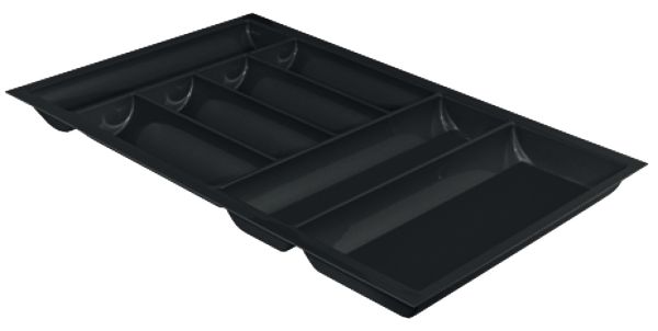 <p>Лоток для стол.приб.пл.чорн.840x485x50мм</p>