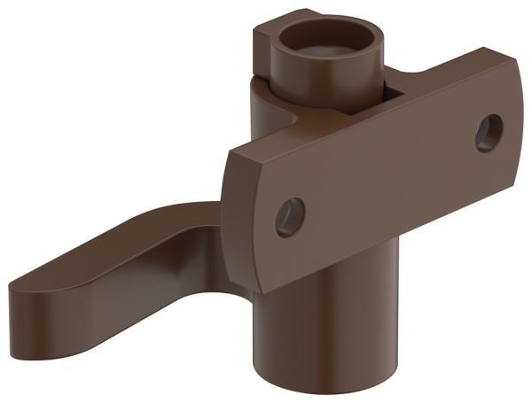 Замочний палець "PUSH-LOCK", пластмаса, коричн., 226.48.120 Замочний палець "PUSH-LOCK", пластмаса, коричн.