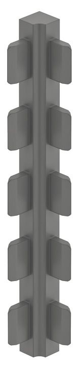 З'єднувач для внутрішніх роздільників шухляд, Matrix Extra DD, сірий, висота: 90 мм, 2 сторони, 556.11.562, 556.11.562