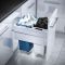 Кошик для білизни, для установки позаду фасадів, Hailo Laundry Carrier| Для шафи шириною 450 мм, 2 х 33 л, (502.72.722), 502.72.722, Фото № 3 Кошик для білизни, для установки позаду фасадів, Hailo Laundry Carrier| Для шафи шириною 450 мм, 2 х 33 л, (502.72.722), 502.72.722