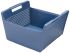 Кошик для білий пл.голуб.41л 520x462x304мм