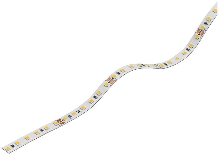 Світлодіодна стрічка, Hafele Loox5 Eco LED 3071 24 В 8 мм 2-контактна (монохромна)| 120 світлодіодів/м, 4,8 Вт/м, IP20, теплий білий 3000 K, 50 м, 833.76.706, 833.76.706