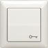 Виключатель пластиковий колір: білий модель 1011