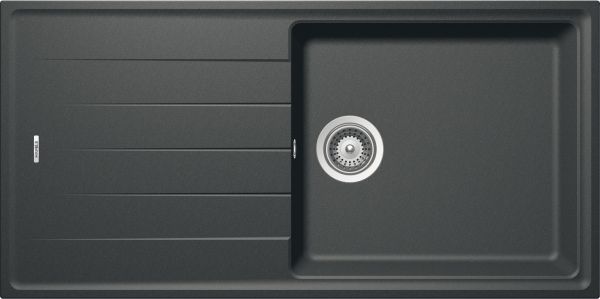 Мийка 1000x500мм коілр: чорний металік, 570.32.236 Мийка 1000x500мм коілр: чорний металік