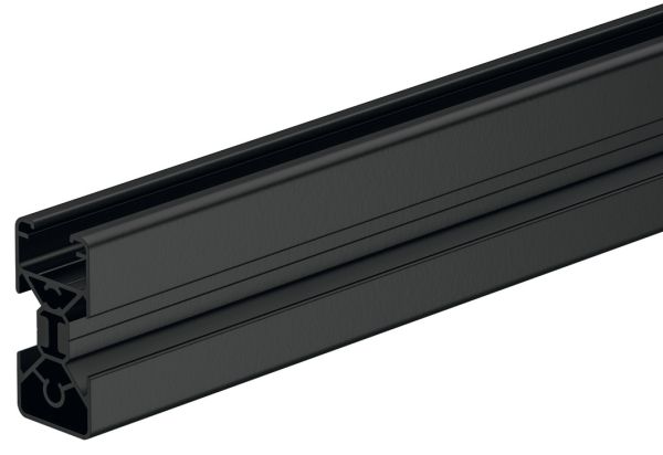 Проф. Versatile алюм.чорний  50x25/3000мм, 806.50.303 Проф. Versatile алюм.чорний  50x25/3000мм