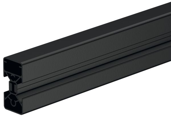 Проф.Versatile ал.чорний 2-ст 50x25/3000мм, 806.50.313 Проф.Versatile ал.чорний 2-ст 50x25/3000мм