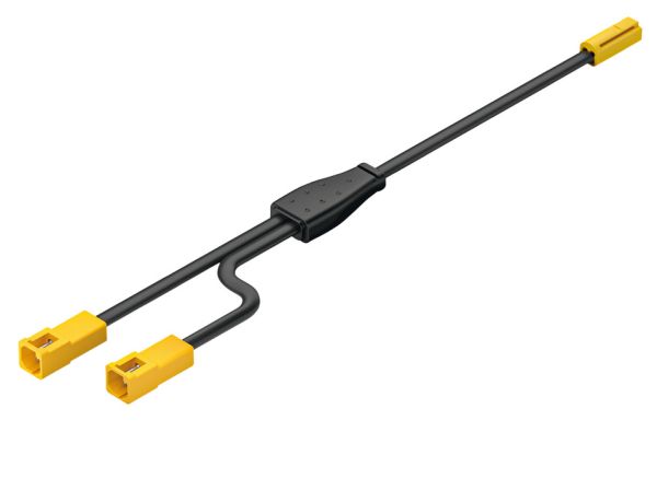 Y-розподільник, Hafele Loox5 12 V 3-pin (мульти-білий), 833.93.738 Y-розподільник, Hafele Loox5 12 V 3-pin (мульти-білий)