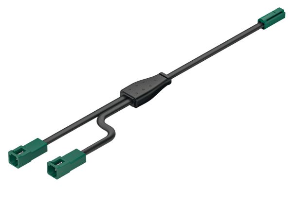 Y-розподільник, Hafele Loox5 24 V 3-pin (мульти-білий), 833.93.739 Y-розподільник, Hafele Loox5 24 V 3-pin (мульти-білий)