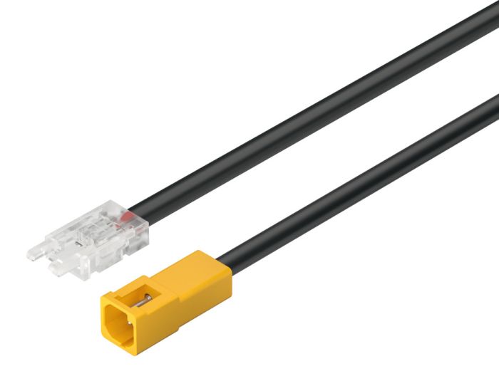 Подовжувач| Hafele Loox5 для світлодіодної стрічки, багатобілий, 8 мм, 12 V, AWG 20, довжина: 100 мм, (833.93.717), 833.93.717