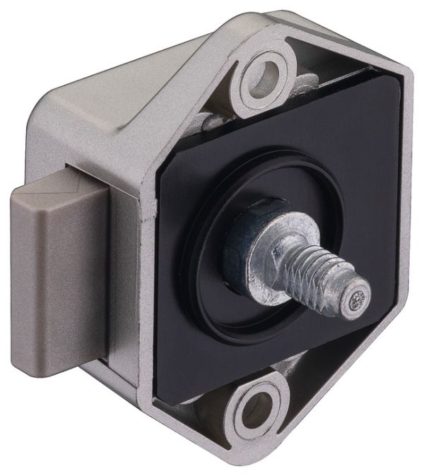 Накл.замок.засув.Push-Lock Mini нік.15мм, 211.61.604 Накл.замок.засув.Push-Lock Mini нік.15мм