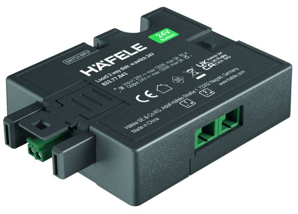 Розгалужувач Loox 5 2 кан.24V, 833.77.843 Розгалужувач Loox 5 2 кан.24V